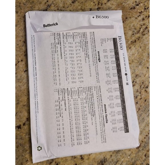 Butterick 6300 Robe Pajama Negligee Pattern Size 2x-6X Empire Waist - Picture 6 of 10